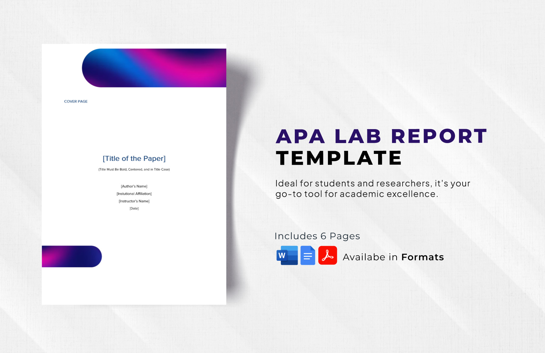 Editable APA Templates In Word To Download Editable APA Templates In Word To Download