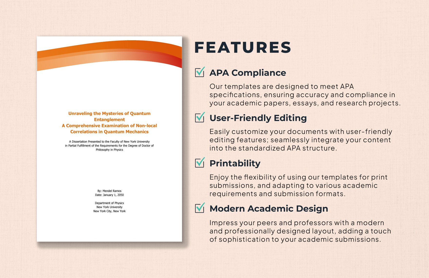 Doctoral Thesis Template