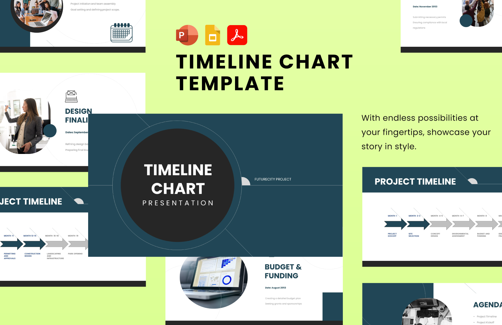 Timeline Chart Template
