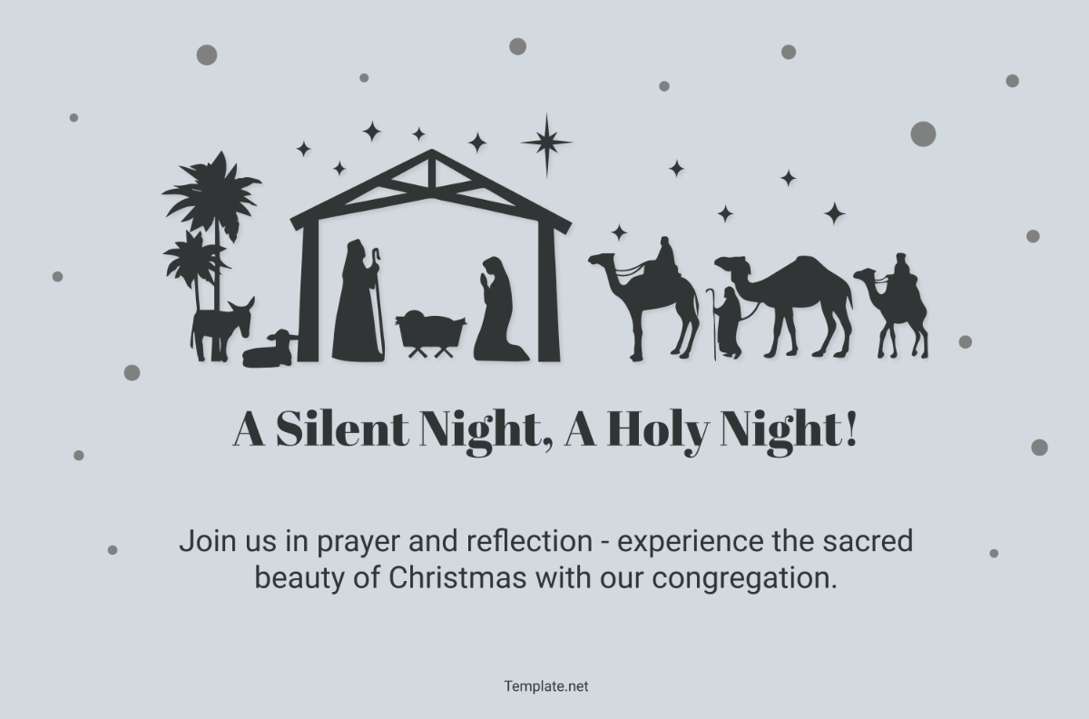 Free Religious Christmas Banner Template