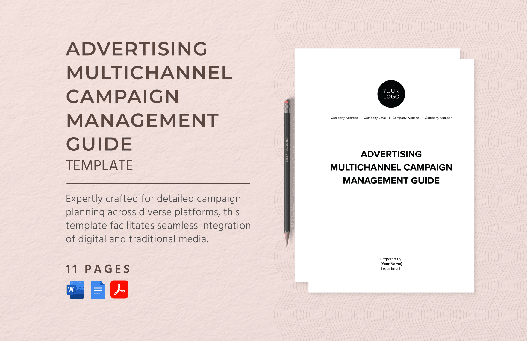 Advertising Multichannel Campaign Management Guide Template