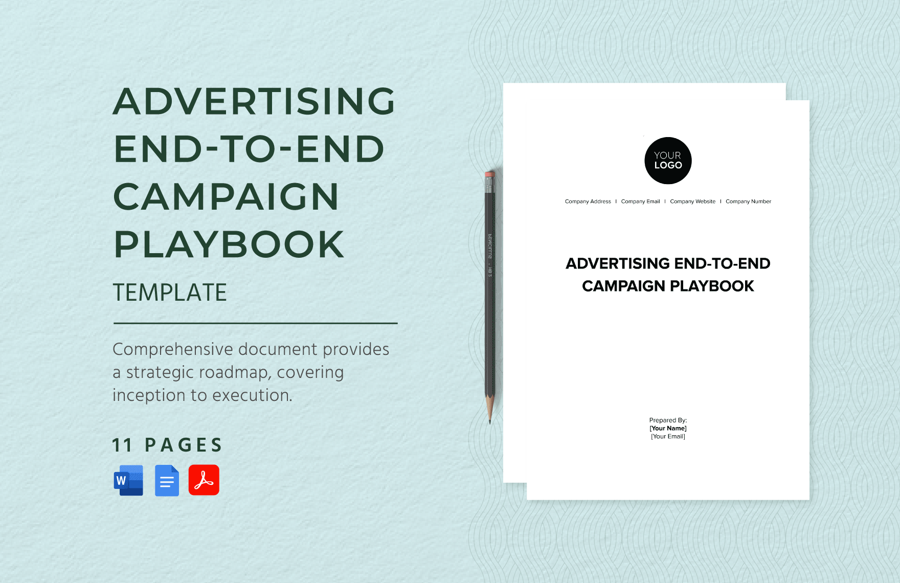 Advertising End-to-End Campaign Playbook Template
