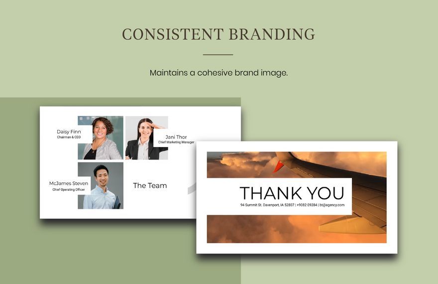 Free Aviation Theme Travel Agency Presentation Template to Edit Online