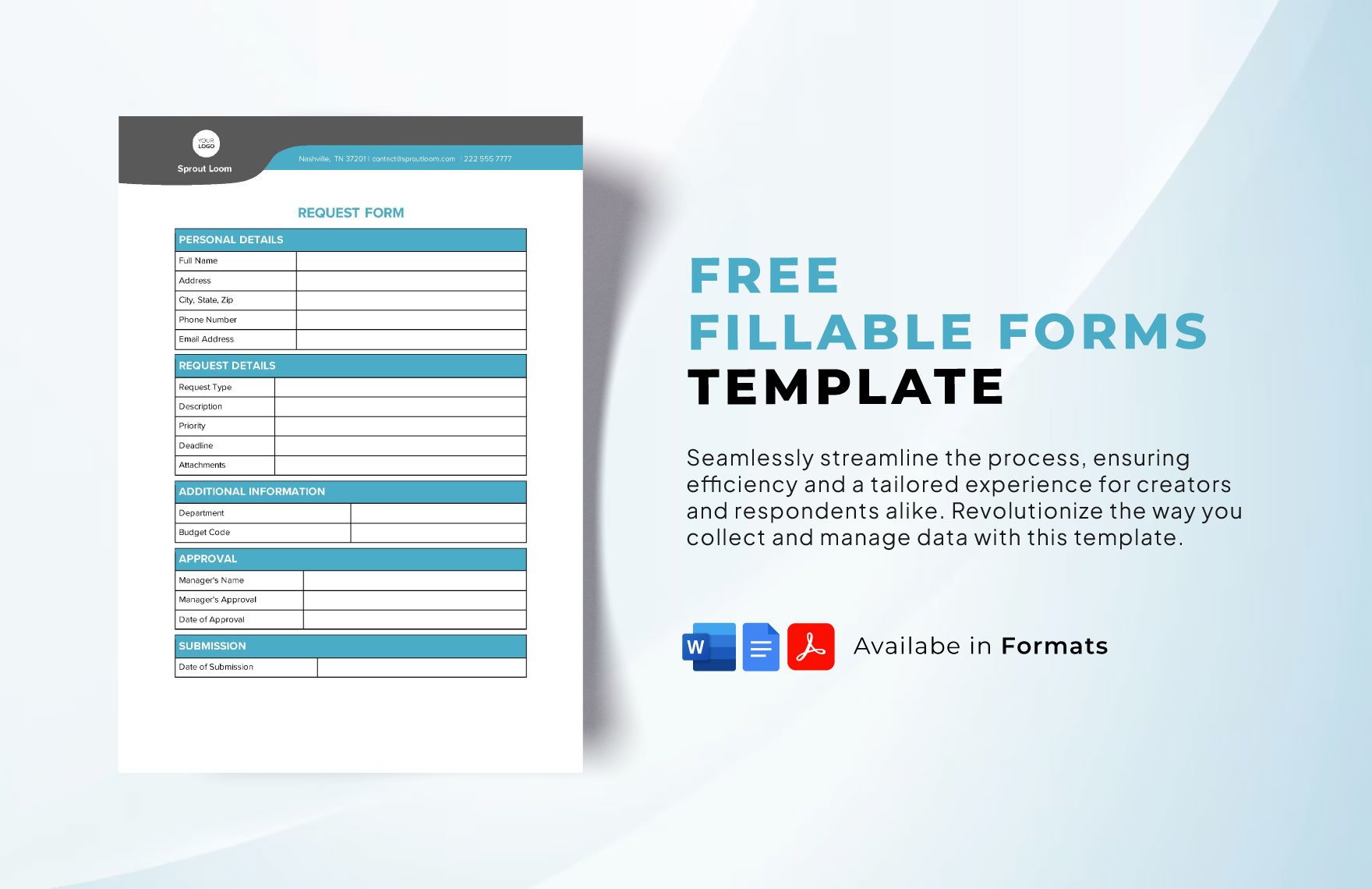 Form Template in Word