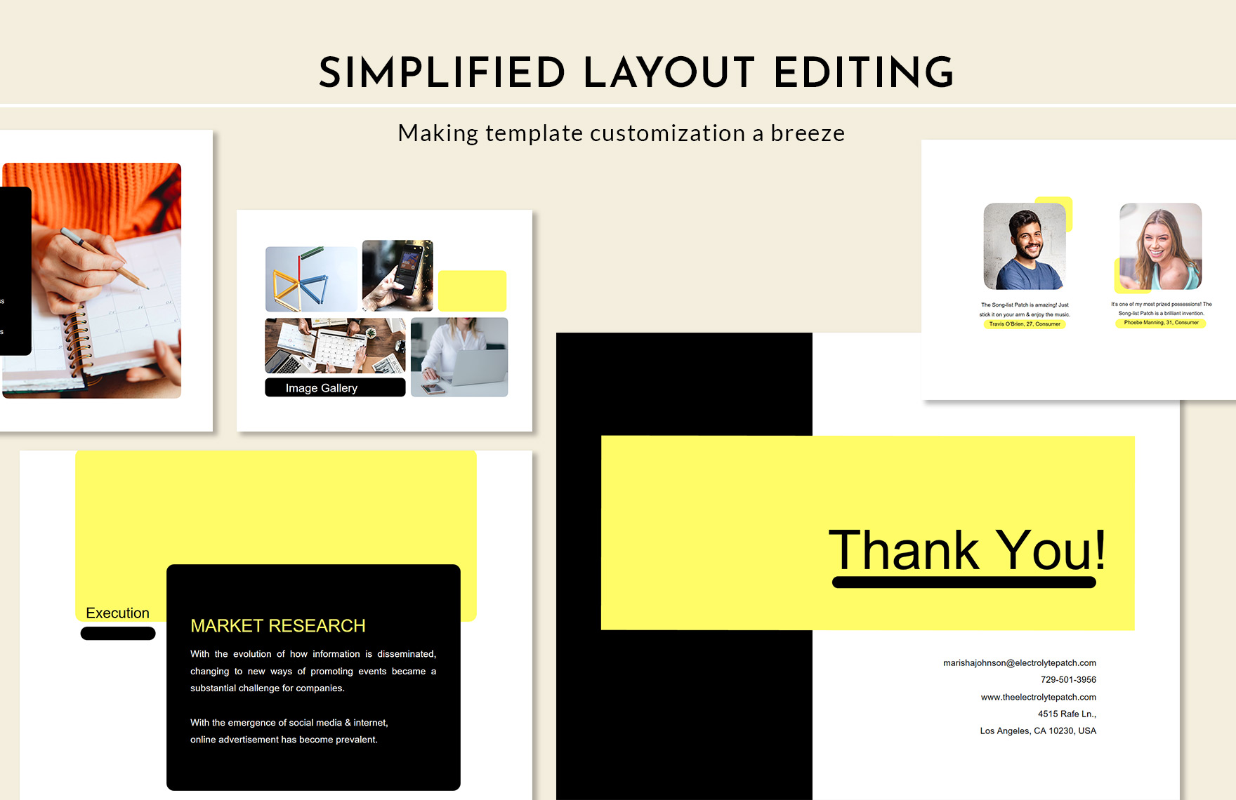 Business Pitch Deck Template