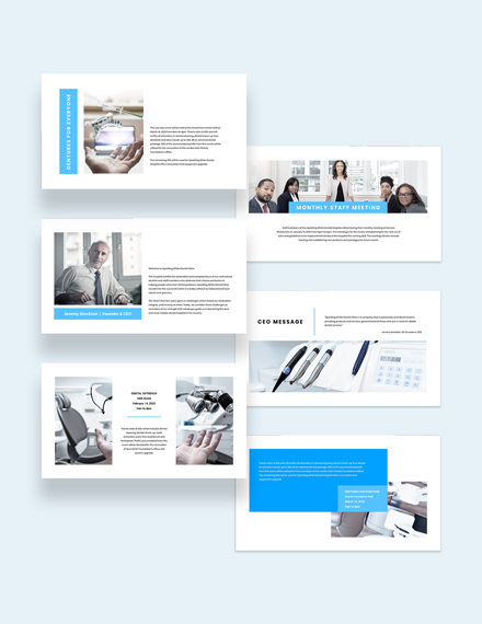 Free Dental Presentation Template to Edit Online