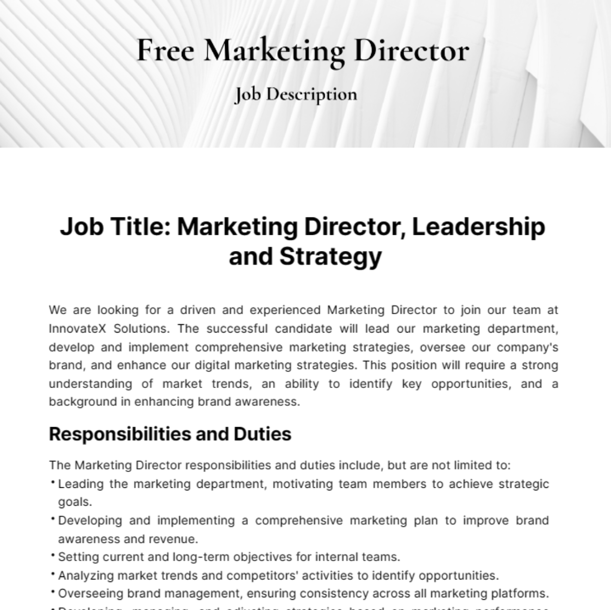 free-director-job-description-edit-online-download-template