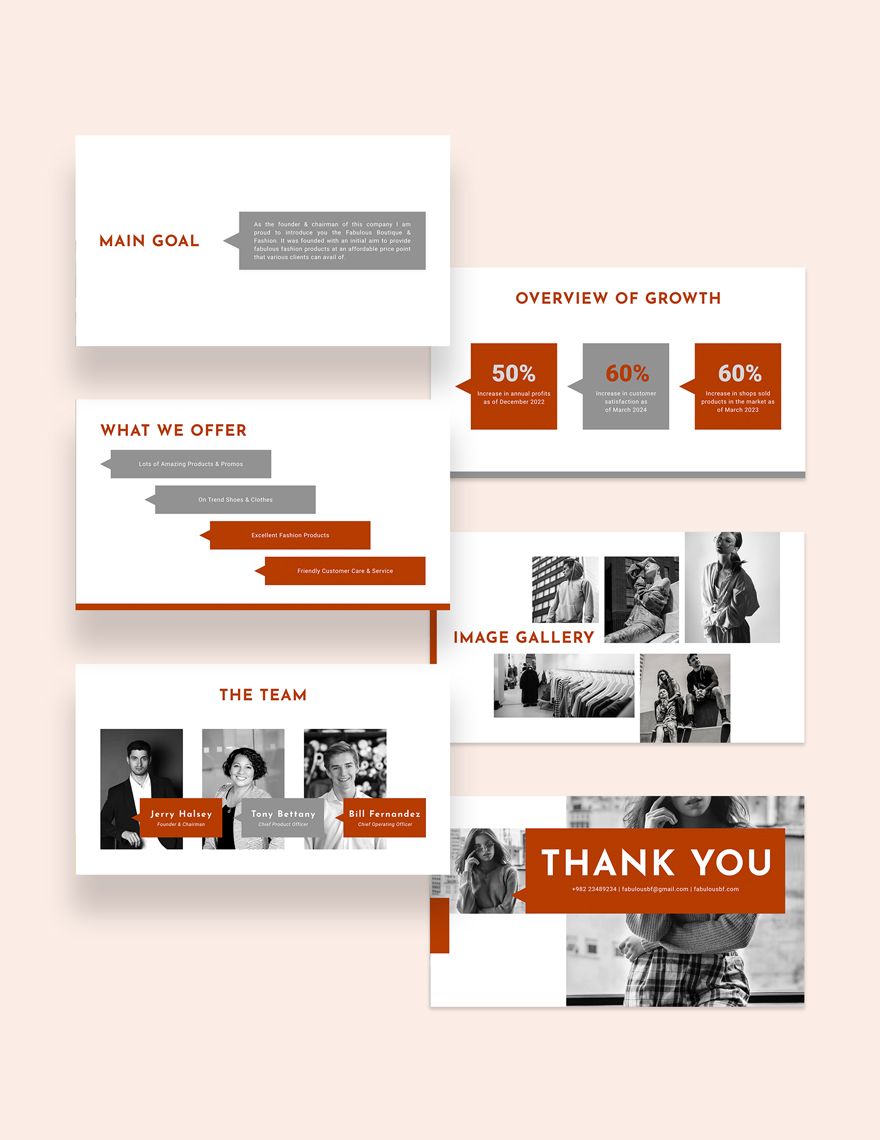Story Telling Presentation Template