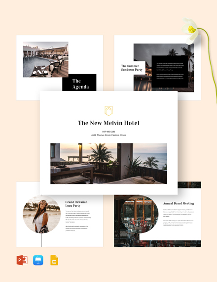 Blank Presentation Template PowerPoint Apple Keynote Google Slides
