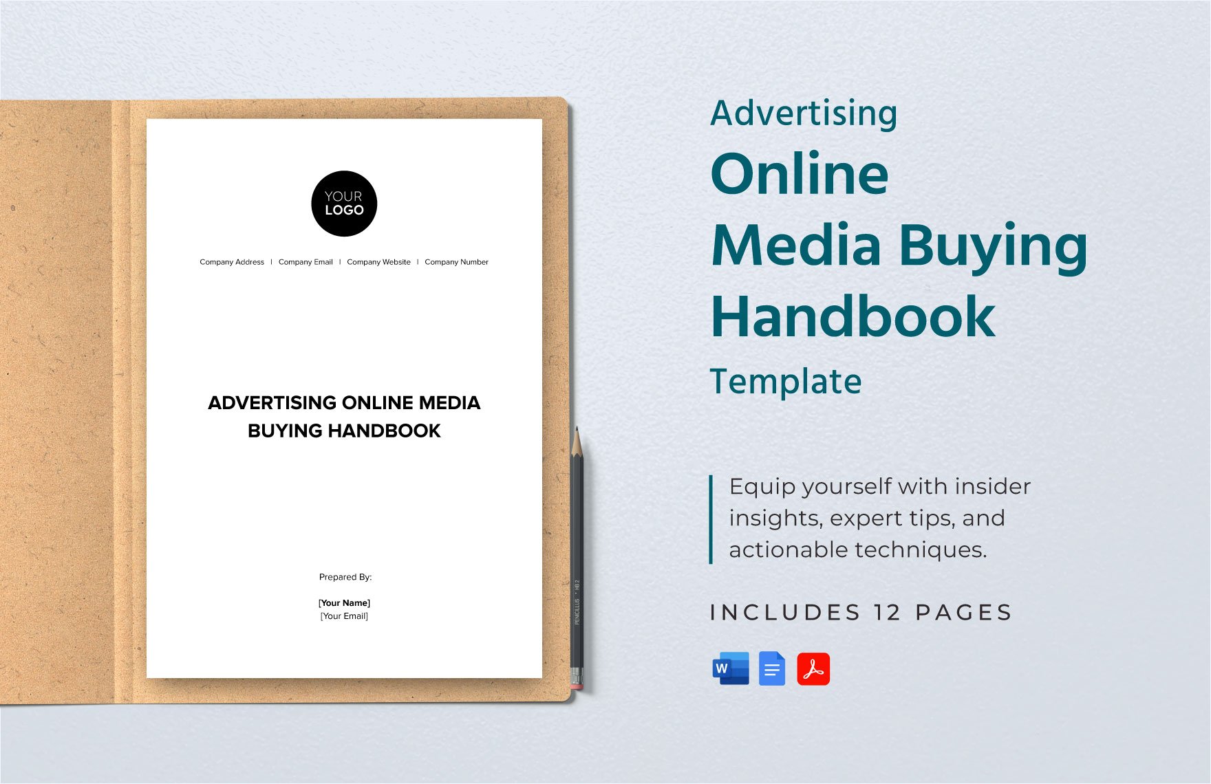 Advertising Online Media Buying Handbook Template in Word, Google Docs, PDF