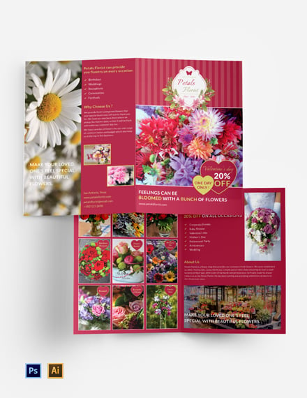 Flower Shop BiFold Brochure