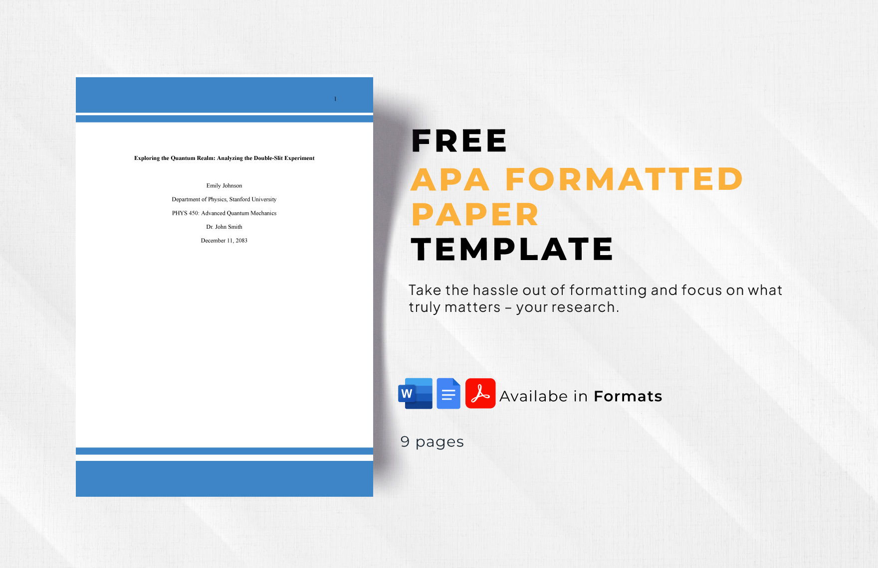 FREE Free Template Download In Word Google Docs PDF Illustrator 
