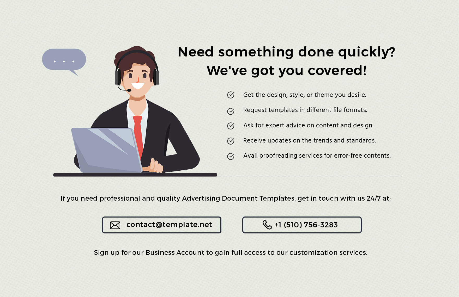Advertising Email Marketing Campaign Guide Template
