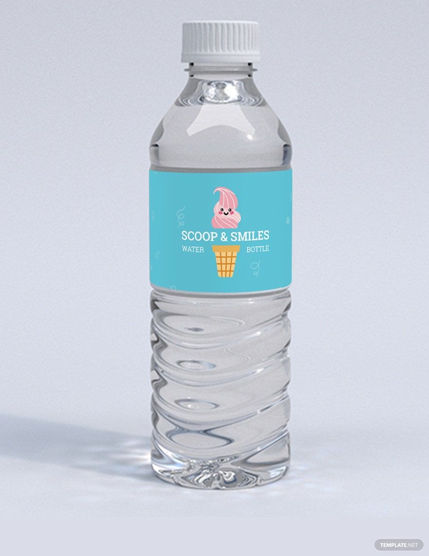 ice-cream-shoppe-water-bottle-label