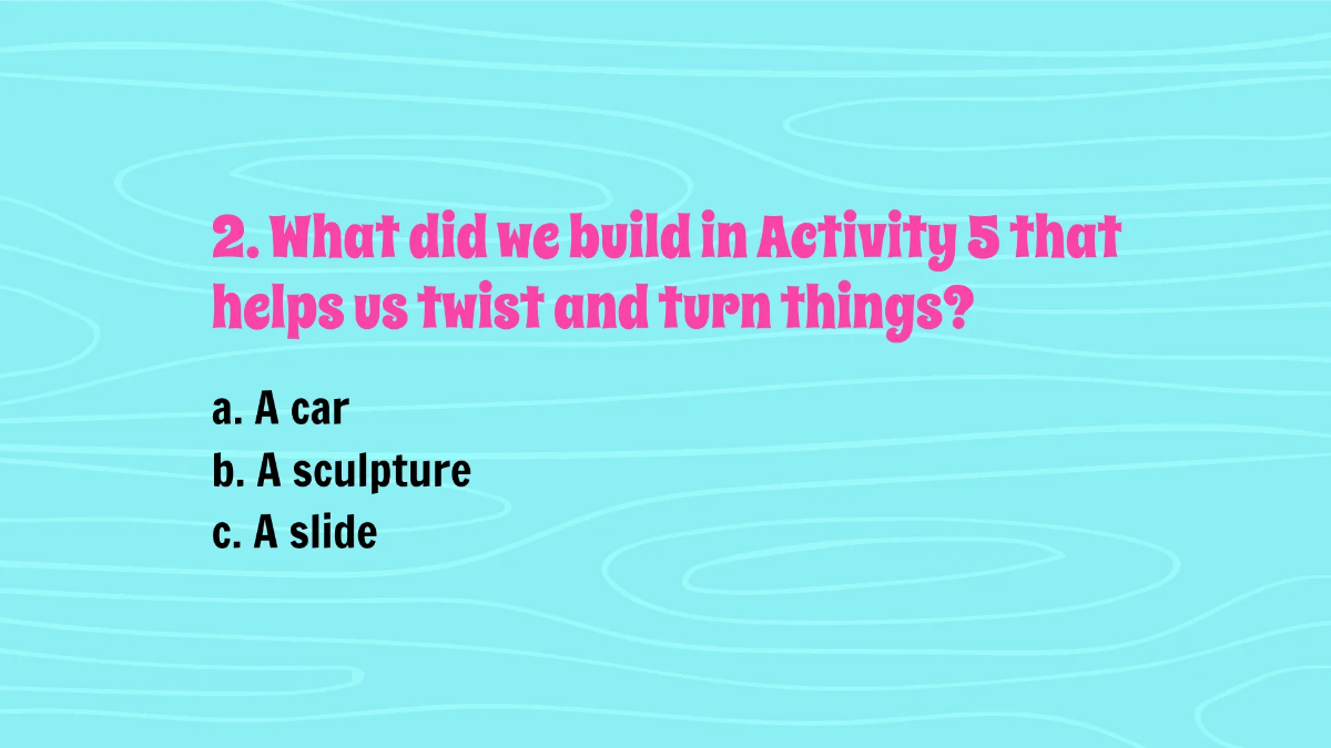 Free Simple Machine-themed Activities Template to Edit Online