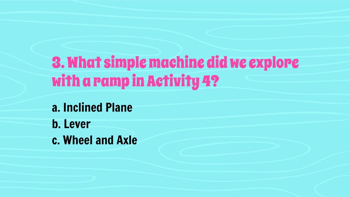 Free Simple Machine-themed Activities Template to Edit Online