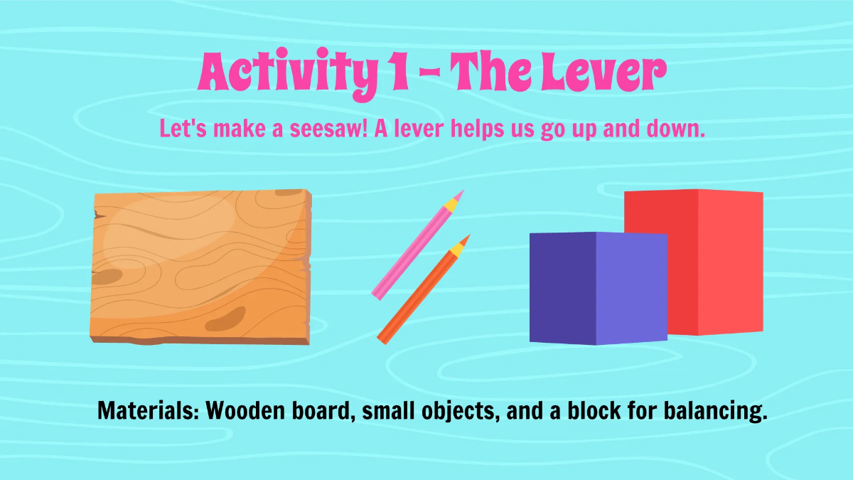 Free Simple Machine-themed Activities Template to Edit Online