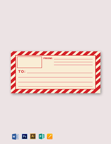 Blank Labels for Package Postage