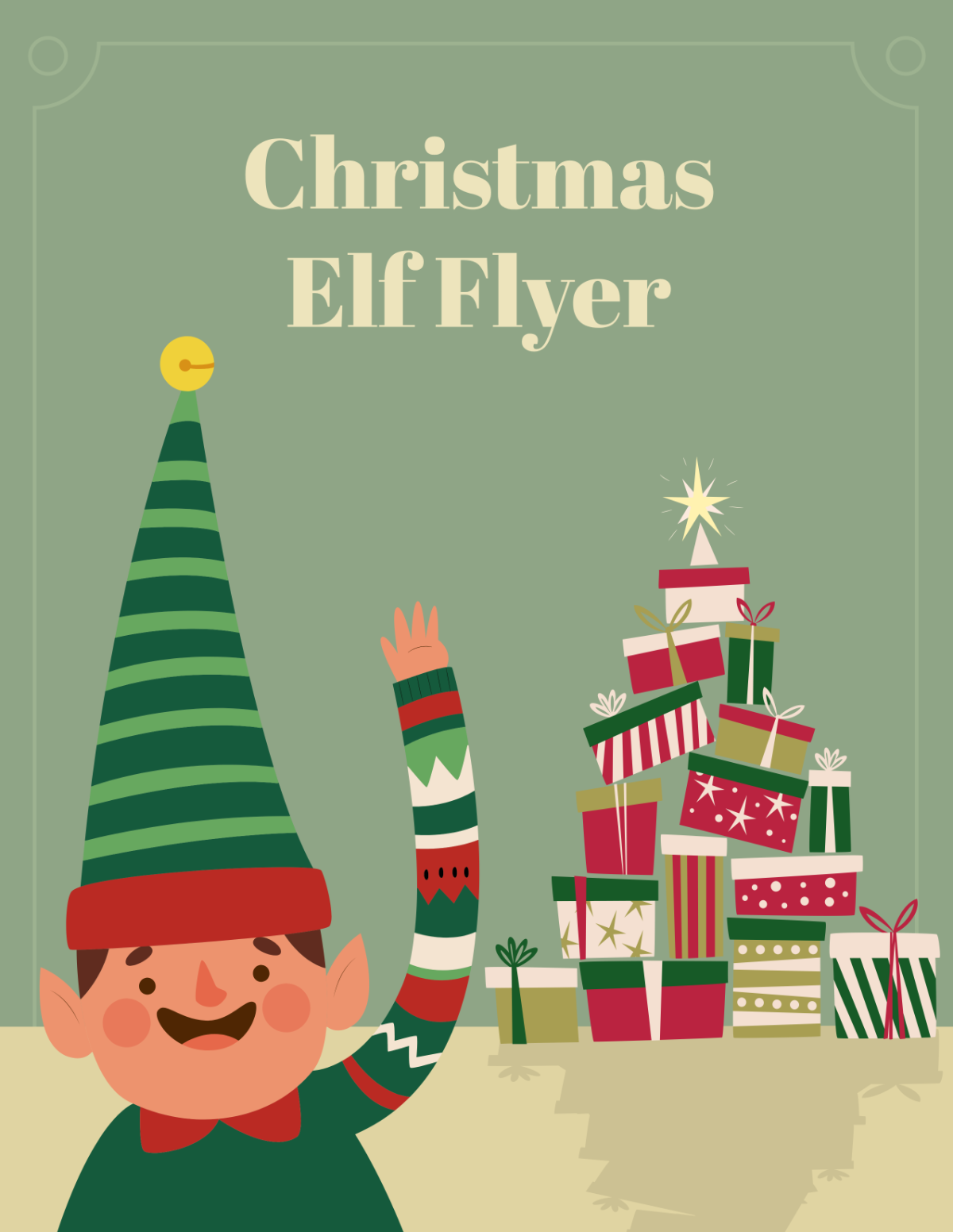 Christmas Elf Flyer