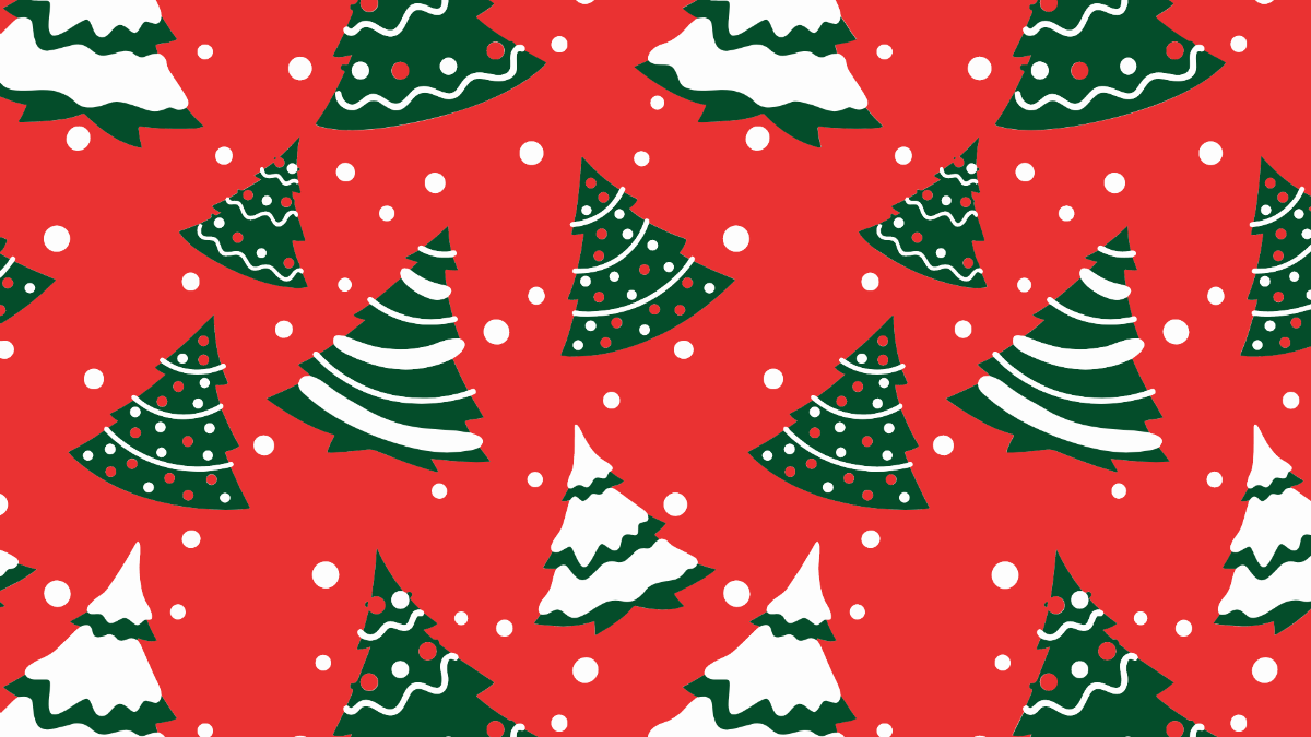 Free Christmas Tree Pattern Template
