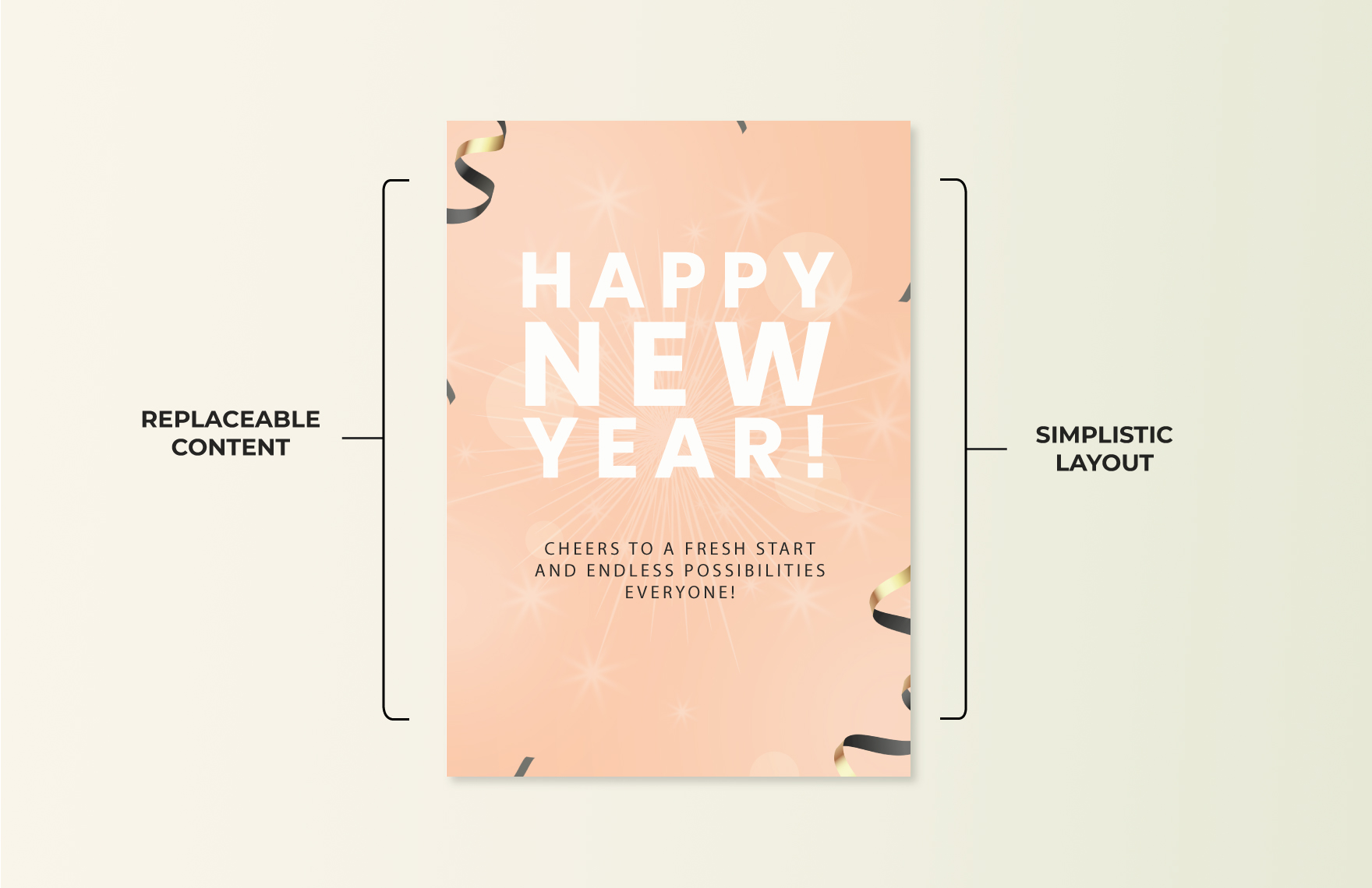 New Year Greeting Template