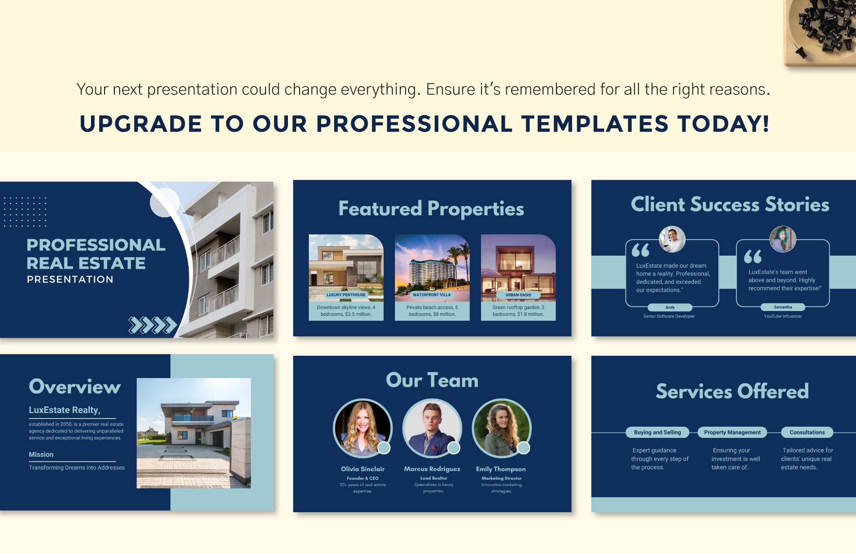 Professional Real Estate Template