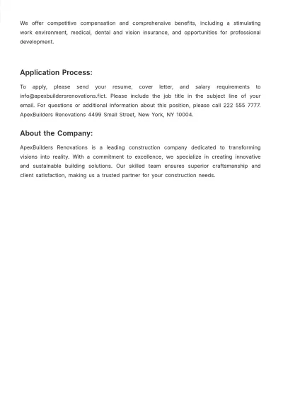 Free Balance Sheet Accounting Job Description Template to Edit Online