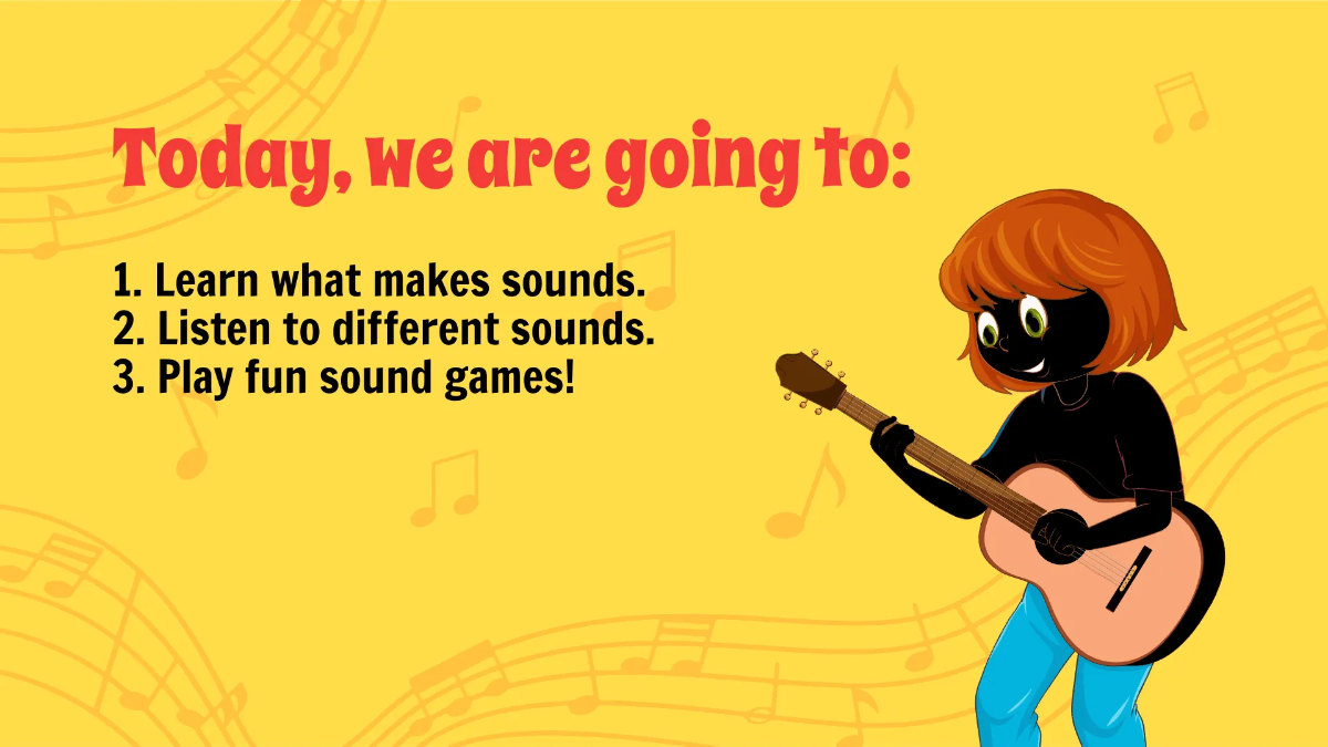 Free How Sounds Are Made Template to Edit Online