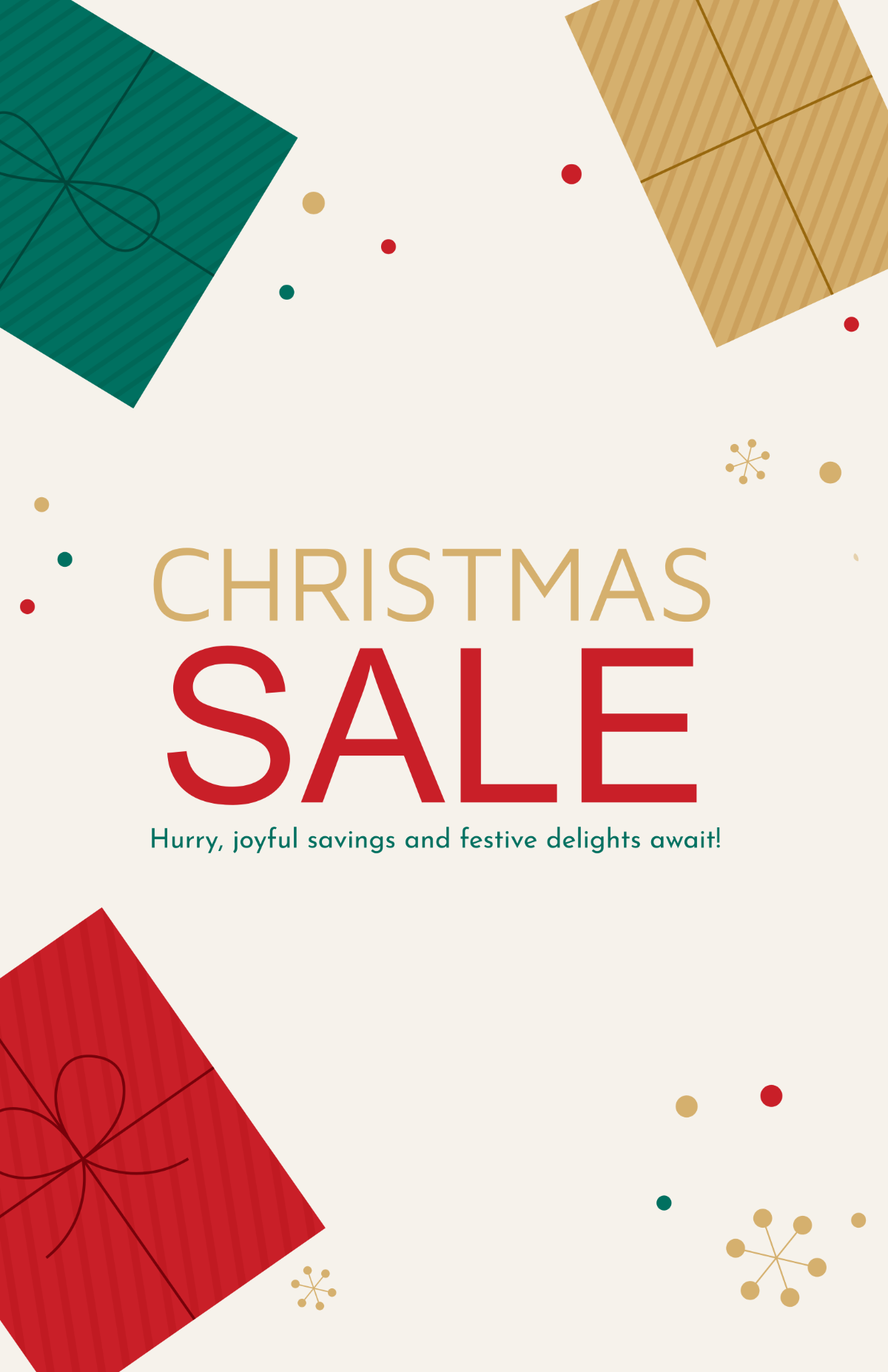 Simple Christmas Sale