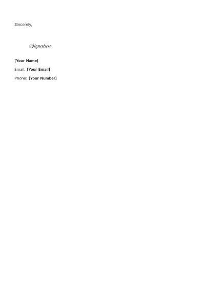 Free Bank Complaint Letter Template to Edit Online