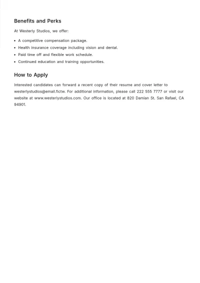 Free Director of Revenue Accounting Job Description Template to Edit Online