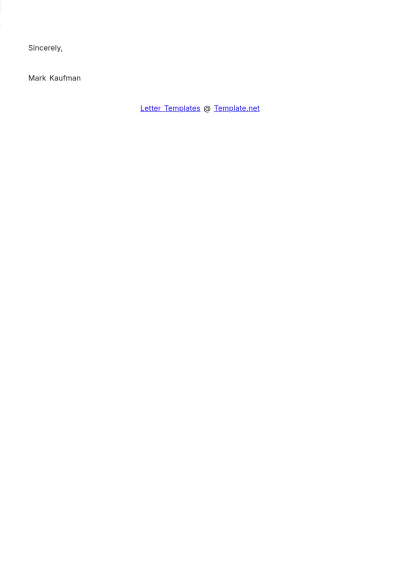 Free Consumer Complaint Letter Template to Edit Online