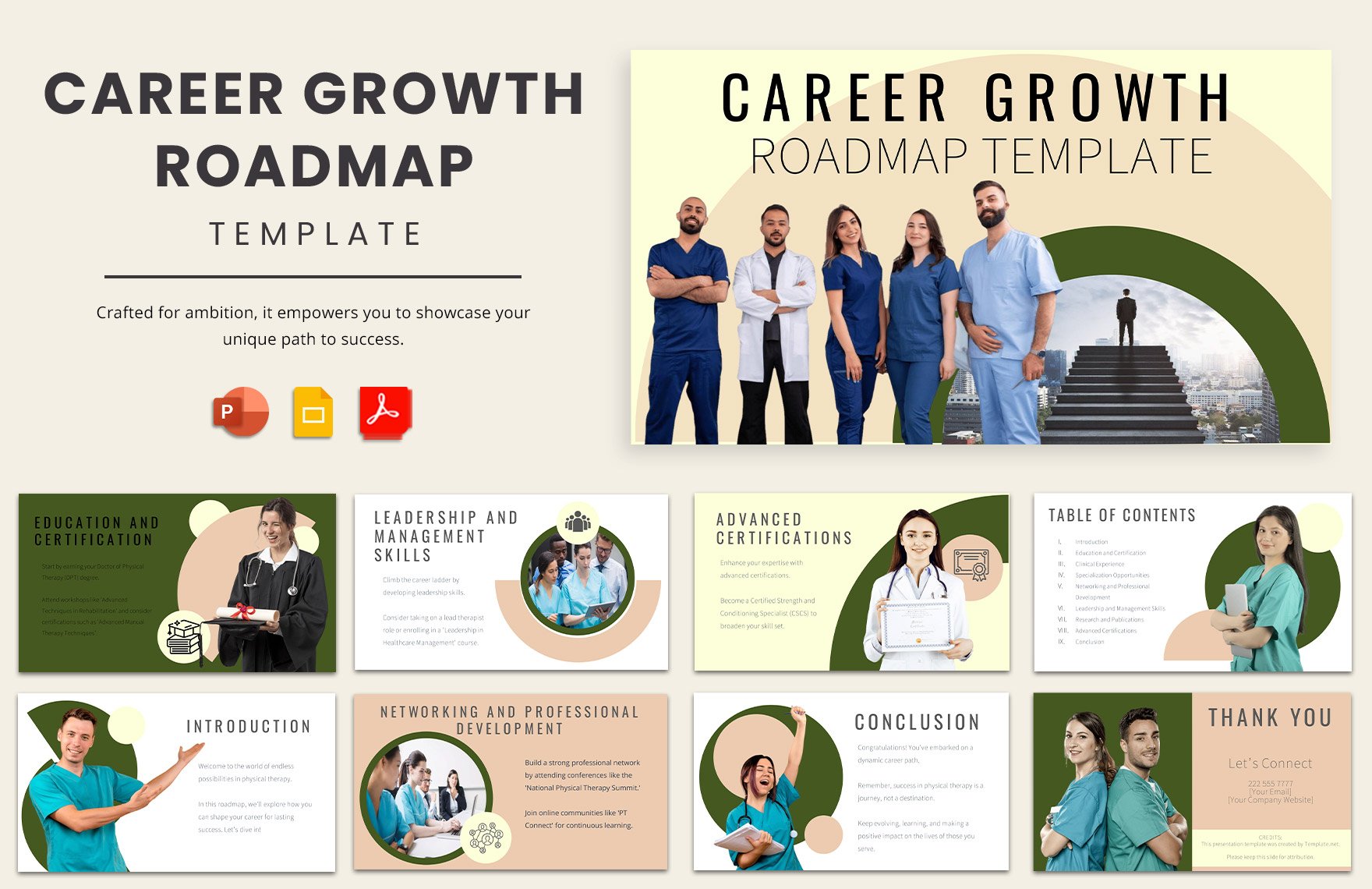 Career Growth Roadmap Template