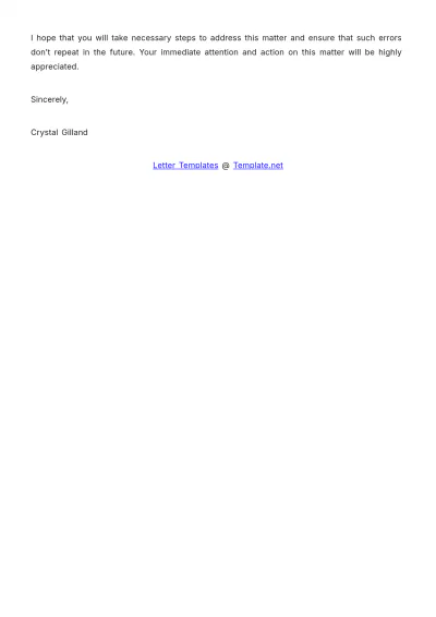 Free Airline Delay Complaint Letter Template to Edit Online