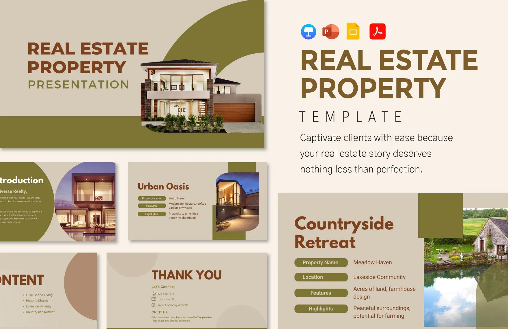 Real Estate Property Template
