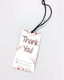 Free Floral Gift Tag Template in Adobe Photoshop, Illustrator ...