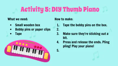 Free Making Simple Musical Instruments Template to Edit Online