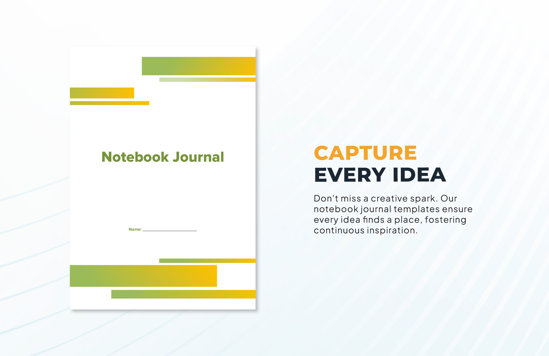 Basic Notebook Journals Template