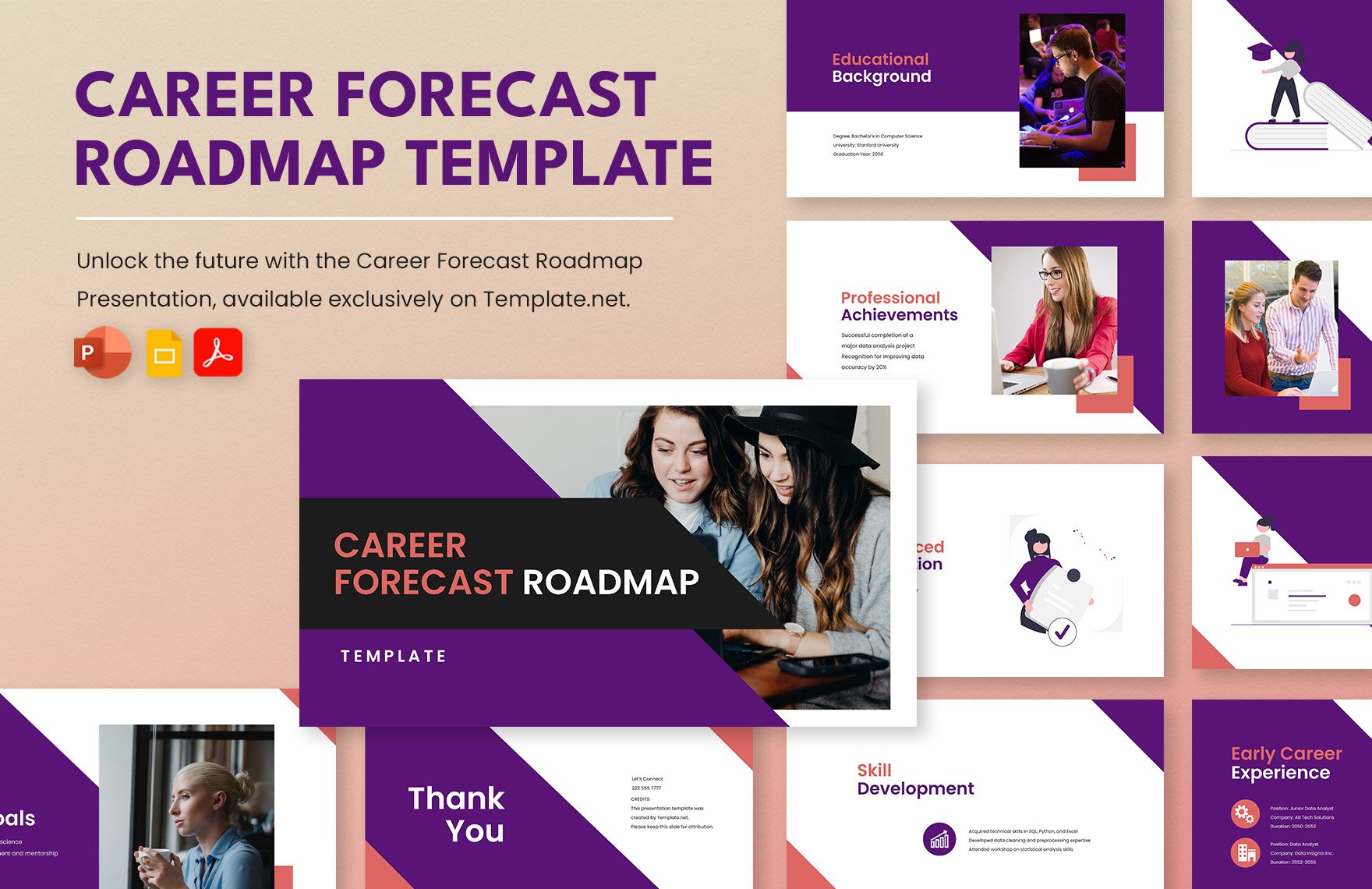 Career Forecast Roadmap Template