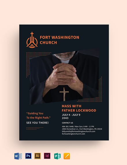 53+ Church Flyer Templates - Free Downloads | Template.net