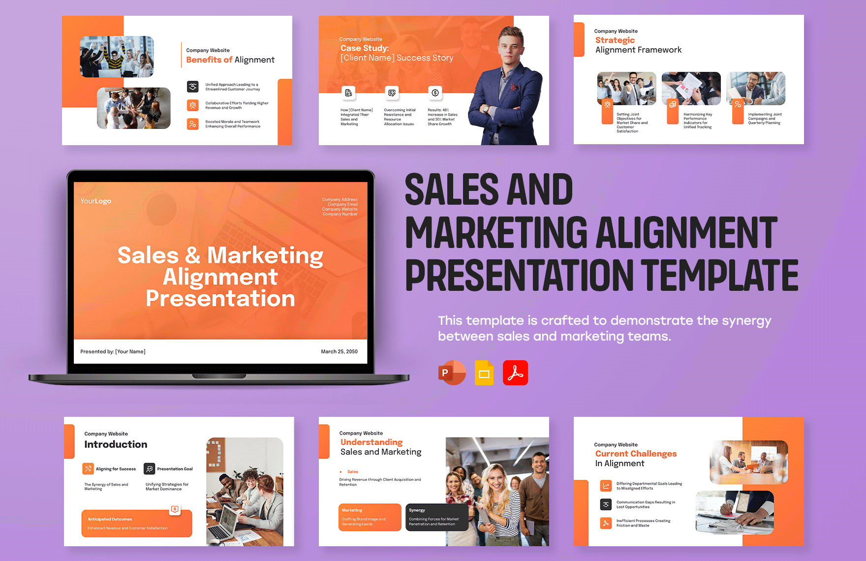 Sales and Marketing Alignment Presentation Template