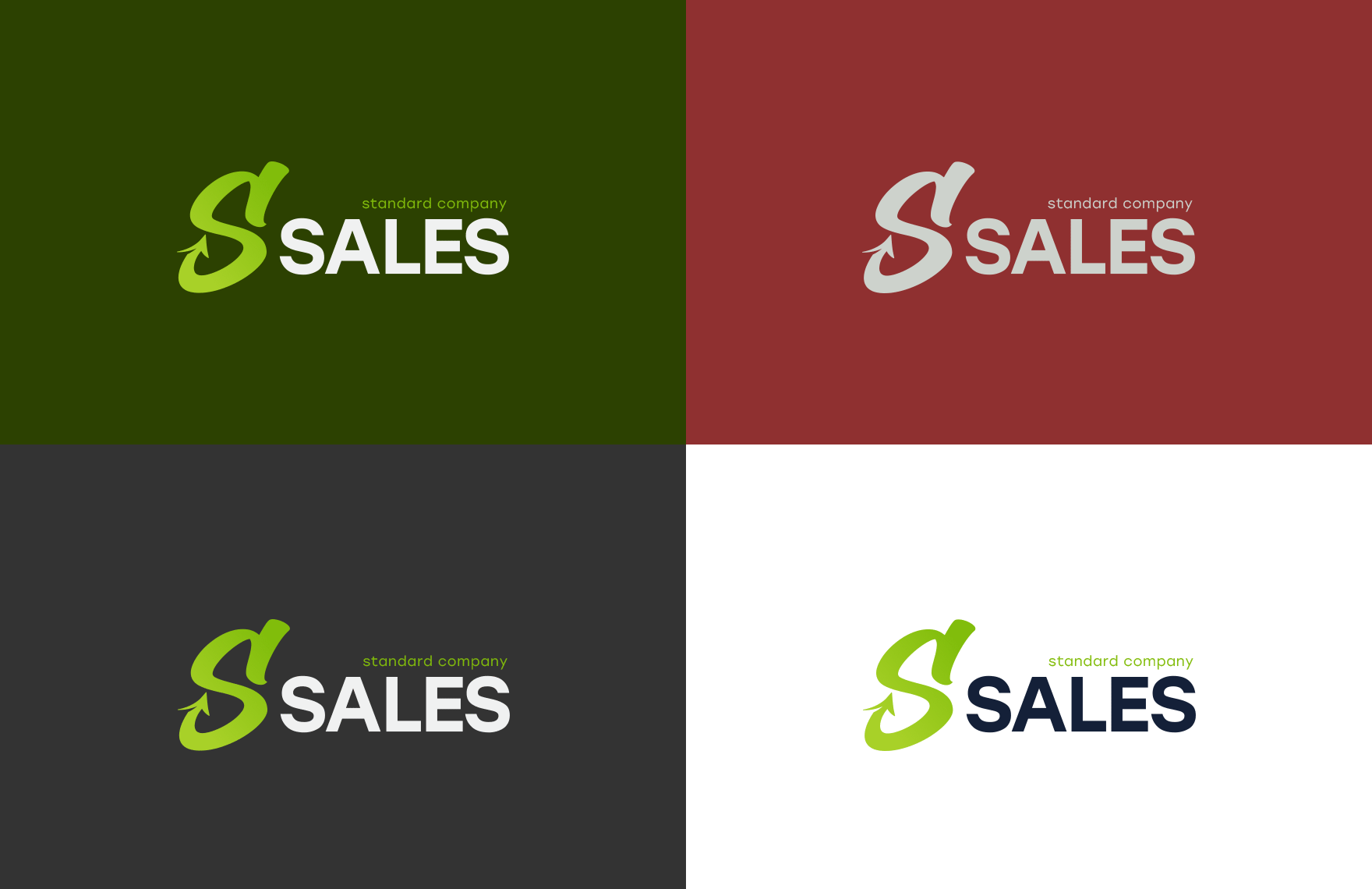 Sales Standard Company Logo Template