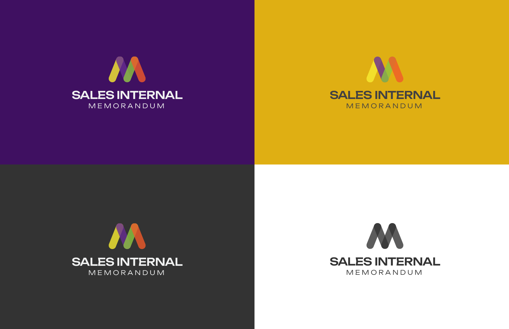 Sales Internal Memorandums Logo Template