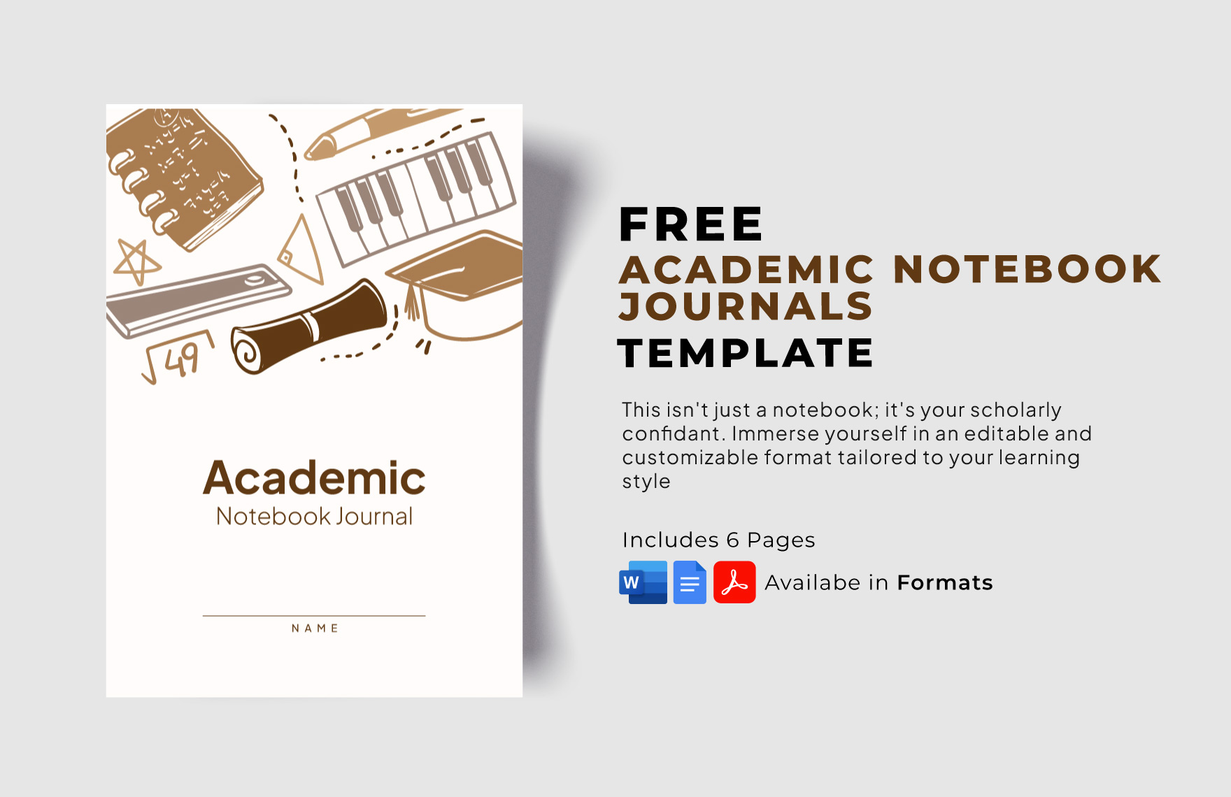 Notebook & Journal in PDF - FREE Template Download | Template.net