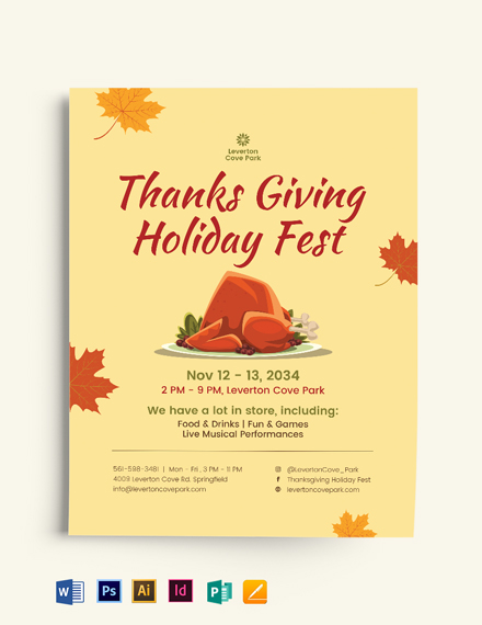 free holiday flyer templates microsoft word