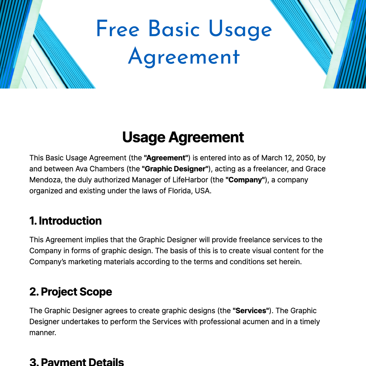 FREE Agreement - Edit Online & Download | Template.net