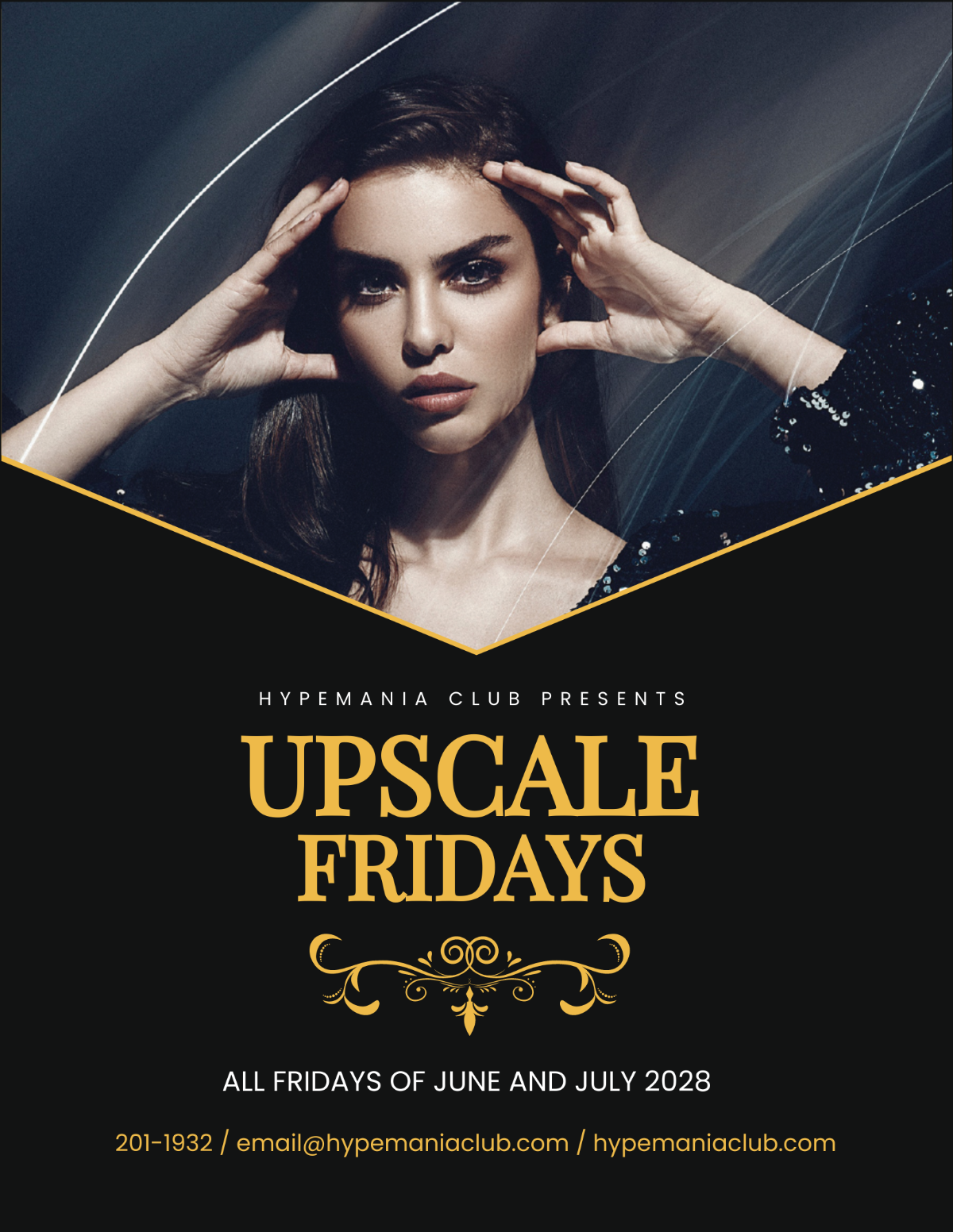 Upscale Fridays Flyer Template