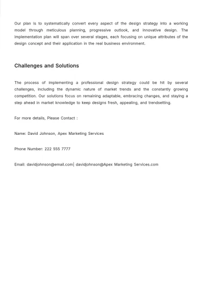 Free Design Concept Note Template to Edit Online