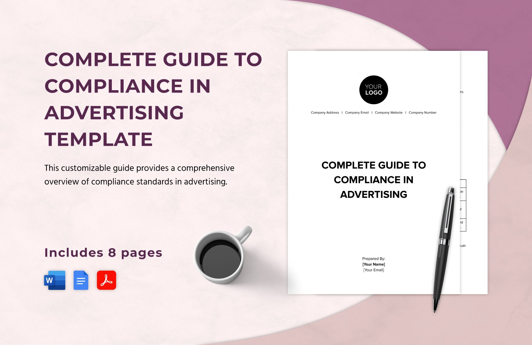 Complete Guide to Compliance in Advertising Template in Word, Google Docs, PDF