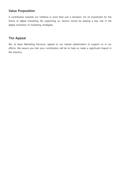 Free Fundraising Concept Note Template to Edit Online